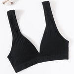 Seamless Bras For Women Push Up Bra V-Neck Bra Tops Female Non-wire Brassiere Sports Underwear Backless Sexy Lingerie S-XL