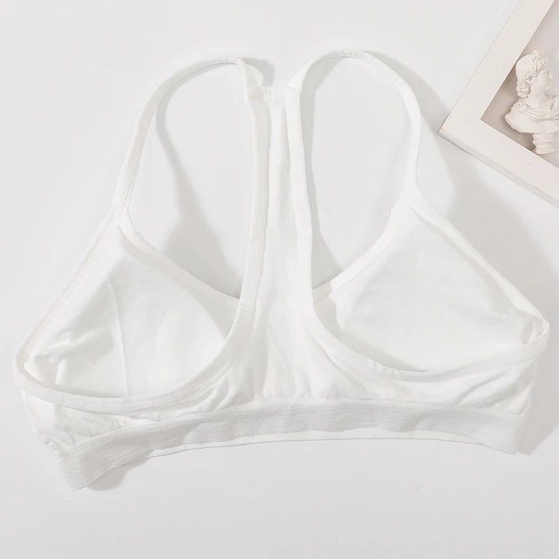 Women Seamless Bra Wireless Underwear Brassiere Sports Tank Top B C Cup Sexy Lingerie Soft Intimates Female Backless Tube Bra