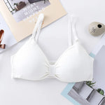 Wire Free Bras For Women Push-Up Bra Sexy Lingerie Padded Bra Top Seamless Underwear Solid Color Brassiere Intimates