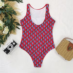 Striped Women One Piece Swimsuit High Quality Swimwear Printed Push Up Monokini Summer Bathing Suit Tropical Bodysuit Female