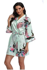 Rayon Robes Women Nightwear Flower Home Clothes Intimate Lingerie Casual Kimono Bath Gown Lady Sexy Night Dress Oversize 3XL
