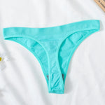 3PCS/Set Seamless G-string Panties Women Underwear Female Underpants Low Waist Thong Sexy Lingerie Seamless Sports Panties