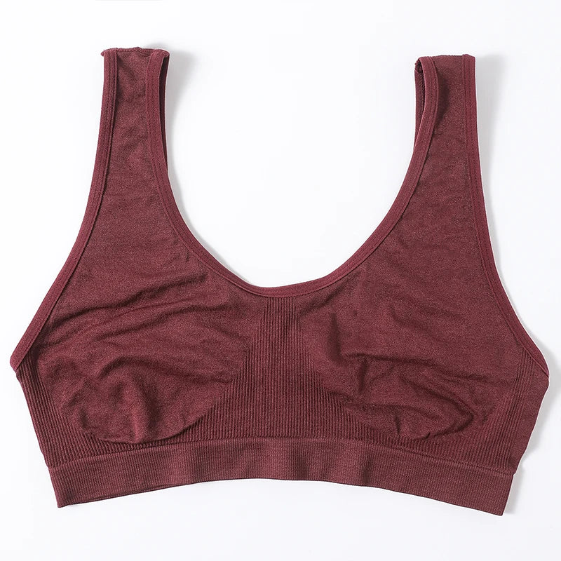 Women Seamless Tube Top Underwear Wireless Bra Low Back Sexy Lingerie Comfort Unlined Crop Top Sleeveless Solid Bra Tops