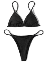 ZTVitality Shiny Sexy Micro Bikini 2022 New Arrival Push Up Low Waist Bandage Swimsuit Women Swimwear Brazilian Bathing Suit S-L