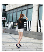 Suede princess women wedge shoes pointed toe pumps high heels platform Mary Jane office lady pumps party espadrilles cute shoesb