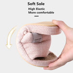 Breathable Flax Slippers Women Men Indoor Mute Slipper Anti-slip Lovers House Floor Shoes SoftLadies Summer Home Slides