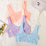 Women Seamless Tube Top Underwear Wireless Bra Low Back Sexy Lingerie Comfort Unlined Crop Top Sleeveless Solid Bra Tops