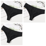3Pcs/Set Thongs Women's G-String Sexy Female Seamless Underwear Breathable Panties Soft Sexy Lingerie Comfort Intimate