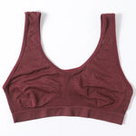 Seamless Bra Non-wire Tank Bras For Women Sports Underwear Sexy Lingerie B C Cup Crop Tops Comfy Unlined Ladies Intimates M-L