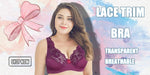 Plus Size Lace Bras For Women Lager Sexy Push Up Bra Bralette Comfortable Underwired Underwear Lingerie Tops BH D DD E F G Cup