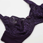 Plus Size Bras For Women Lace Bra Femme Transparent Large Brassiere Tops Underwear Sexy Lingerie C D DD E F Cup