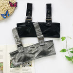 2026 Snake Printed Bandeau Bikini High Waist Swimsuit Women Vintage Swimwear Female Waist Belt Bikini Set Push Up Bathing Suit