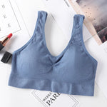 Seamless Bras For Women Push-Up Bra Sport Underwear Top Comfort Non-wire Padded Bralette Sexy Lingerie Daily Intimates M-L