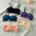Padded Bras For Women Wireless Brassiere Comfort Push-Up Bra Female Underwear Sexy Lingerie Solid Color Intimates