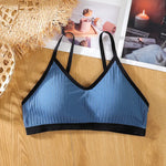Non-wire Tube Bras For Women Seamless Underwear Sexy Lingerie U-Shape Low Back Bra Top Female Removable Pads Brassiere