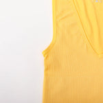Women Crop Top Sexy Seamless Underwear Female Fitness Sleeveless Camisole Plunge Bralette Sports Cropped Tops Lingerie
