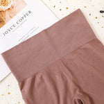 Women Seamless Shapewear High Waist Safety Short Pants Sports Shorts Push-Up Hip Panties Female Underwear Seamless Underpants