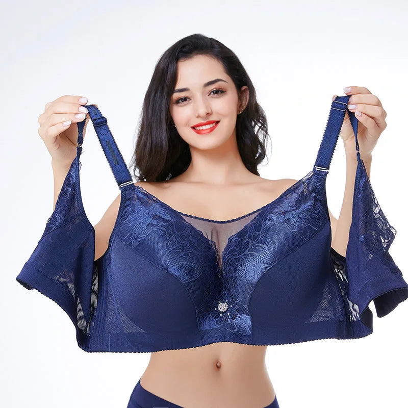 Ultra Big Size Women bra F G Cup Push Up Bra Plus Size Bra Full Cup Body Shaping Underwear Large Cup Anti Emptied Women Push Up