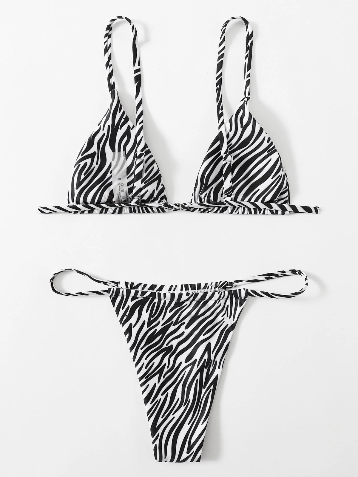 ZTVitality Zebra Print Push Up Bikini Sexy Bikinis 2021 New Arrival Padded Bra Low Waist Swimsuit Female Swimwear Women Biquini