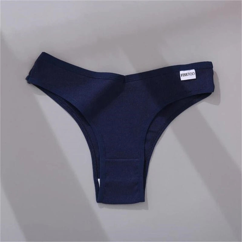 Sexy V Waist Cotton Panties for Women Female Brazil Underpants Ladies Low Rise Briefs Underwear Breathable Girls New Lingerie