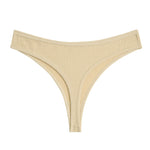Women Cotton Thongs Panties Sexy Low Waist T-Back G-string Underpants Thongs Girls S-XL Intimates Lingerie Breathable Bikini New