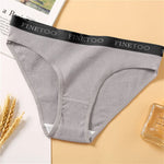 1Pc Cotton Women Panties Big Size M-2XL Briefs Sexy Brand Band Low Waist Underwear Ladies Fashion Panty Girls Intimates Lingerie