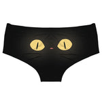 Halloween Pumpkin Skull Printed Lady T-pants Thin Breathable Ice Silk Women's Underpants Comfortable Seamless Female Knickers