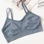 Women Tank Crop Top Female Seamless Underwear Backless No Pads Unlined Sexy Lingerie Comfort Woman Top Camisole