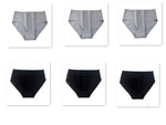 6Pcs/Set Women High Waist Cotton Briefs Breathable Panties Seamless Edge Comfort Underwear Solid Color Soft M-2XL Intimates