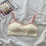 Padded Bras For Women Wireless Brassiere Comfort Push-Up Bra Female Underwear Sexy Lingerie Solid Color Intimates