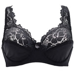 Womens Lace Bras Ladies Floral Unpadded Sexy Lingerie Underwire Plus Size Brassiere Tops Underwear B C D DD E F Cup