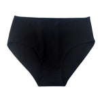1 Pack Soft Cotton Briefs Women High Waist Panties Ladies Solid Color Women's Full Coverage Plus Size Lingerie M-2XL Intimates