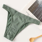 2PCS/Set Seamless Women Brazilian Panties Female Underpants High Leg Cut Underwear Sexy Lingerie Bikini Sports Briefs M-L