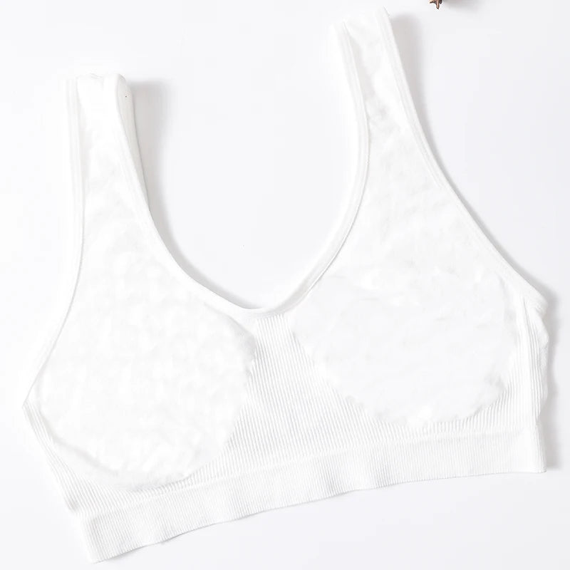 Women Seamless Tube Top Underwear Wireless Bra Low Back Sexy Lingerie Comfort Unlined Crop Top Sleeveless Solid Bra Tops