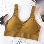 Seamless Bras For Women Push-Up Bra Sport Underwear Top Comfort Non-wire Padded Bralette Sexy Lingerie Daily Intimates M-L