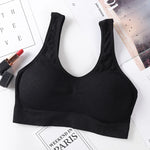 Seamless Bras For Women Push-Up Bra Sport Underwear Top Comfort Non-wire Padded Bralette Sexy Lingerie Daily Intimates M-L