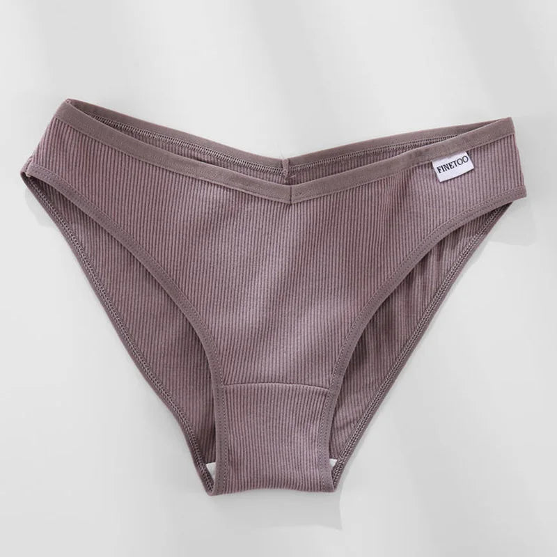 1Pc Cotton Women Panties Big Size M-2XL Briefs Sexy Brand Band Low Waist Underwear Ladies Fashion Panty Girls Intimates Lingerie
