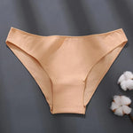 Sexy Low Waist Briefs Panties Plus Size M-XXL Cotton Lingerie Female Breathable Underwear 7 Solid Color Girls Intimates Lingerie