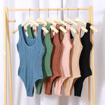 Women Seamless Jumpsuits Tummy Control Shapewear Pants Female Bodysuit Slimming Underwear U Back Tops Sexy Thongs Bodyshaper