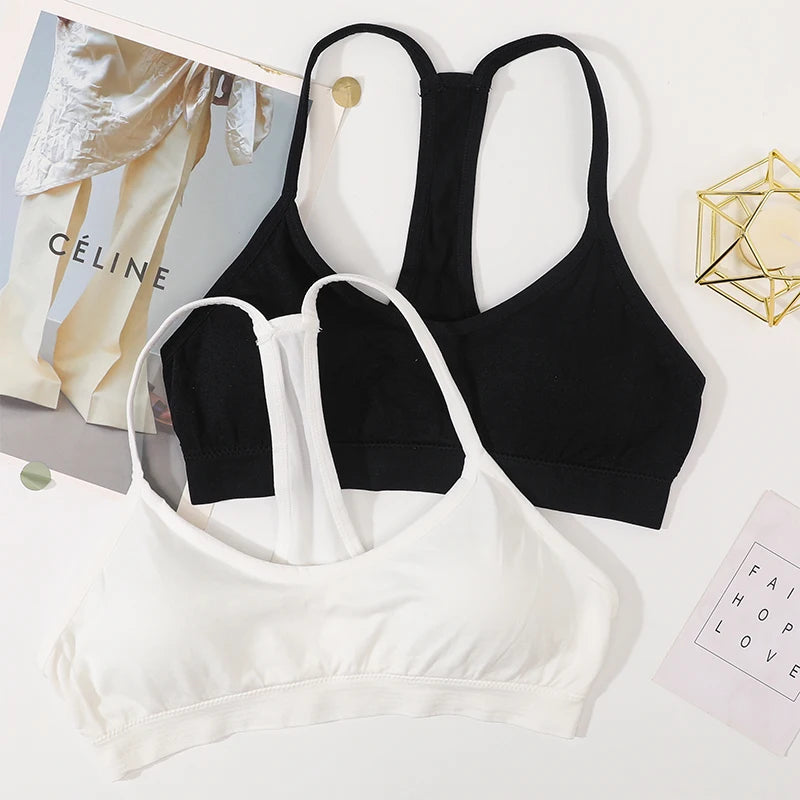 Women Seamless Bra Wireless Underwear Brassiere Sports Tank Top B C Cup Sexy Lingerie Soft Intimates Female Backless Tube Bra