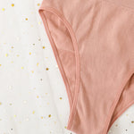 Women Ribbed V-Neck Unpadded Bra High Waist High Cut Briefs Set Wireless Bralette Soft Stretch Panties Sexy Lingerie Set S-L