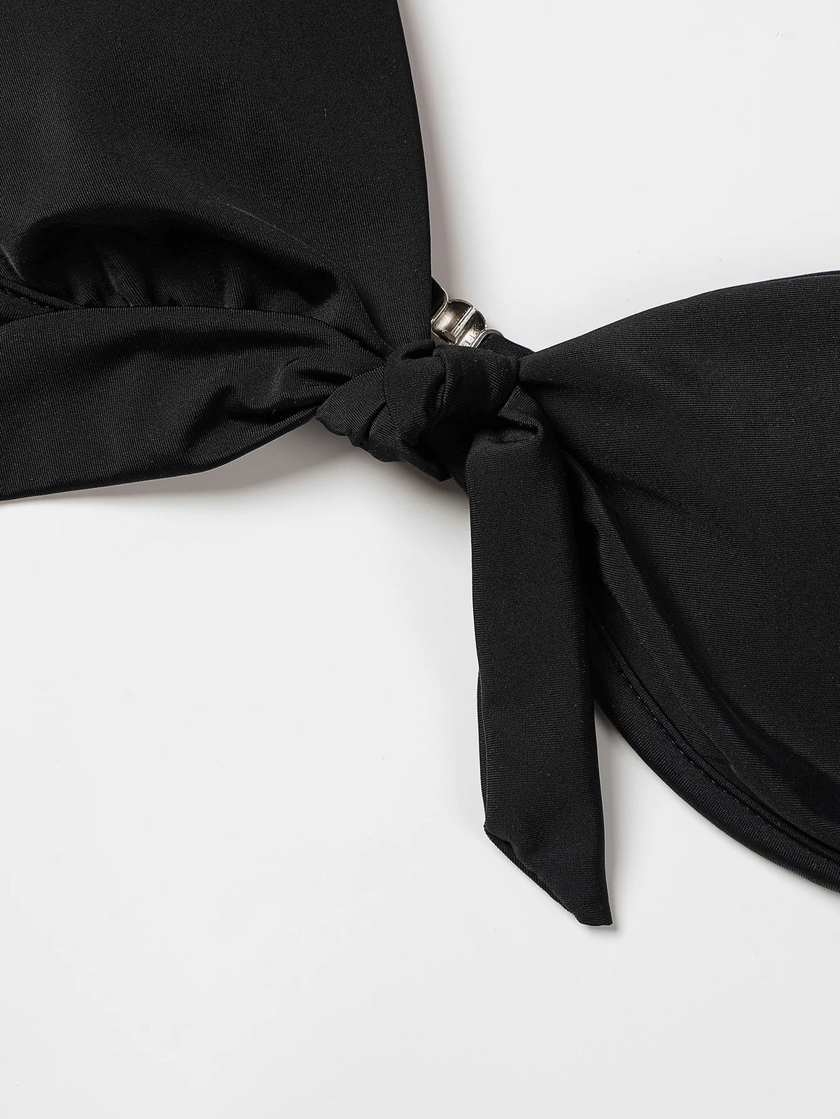 ZTVitality Black Bow High Waist Bikinis Brazilian Sexy Bikini 2021 New Arrival Straps Padded Bra Swimsuit Female Swimwear Women