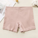 1PC Seamless Panties Women BoyShorts Push-Up Hip Design Cotton Gusset Women's Safety Short Pants Lingerie Solid Color Underwear