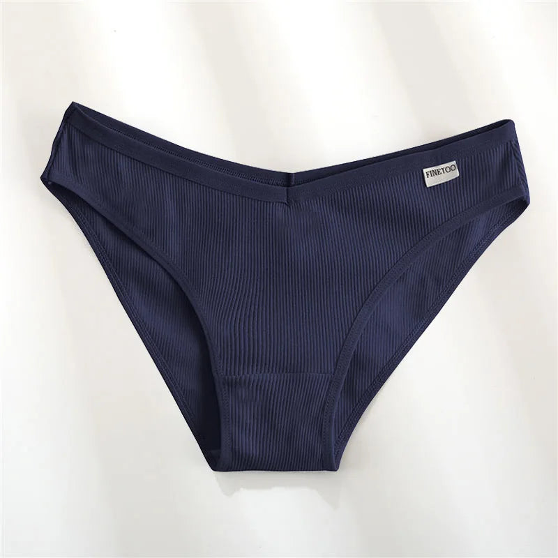 1Pc Cotton Women Panties Big Size M-2XL Briefs Sexy Brand Band Low Waist Underwear Ladies Fashion Panty Girls Intimates Lingerie