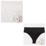 2Pcs/Set Women Panties High Waist Panties Sexy Bodyshaper Thongs Female Underpants Seamless Underwear Sports G-string Intimates