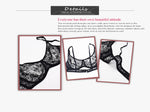Plus Size Bras For Womens Underwear Underwired Lace Hollow Out Bra Embroidery Sexy Lingerie Brassiere BH Tops 5 Colors