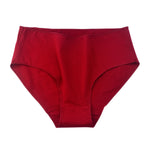 1 Pack Soft Cotton Briefs Women High Waist Panties Ladies Solid Color Women's Full Coverage Plus Size Lingerie M-2XL Intimates