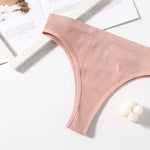Women Panties Seamless Briefs For Womens Sexy Lingerie Shapewear Bottoms Female Underpants Pantys Low Rise Thongs Underwear M-L