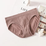 Women's Panties Low Rise Briefs Seamless Underwear Female Underpants Lingerie Sexy Ladies Panties M-L Comfort Intimate