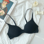 Backless Push-Up Bras For Women Seamless Underwear Sexy Lingerie 3/4 Cup Bralettes Wireless Brassiere Comfort T-Shirt Bra
